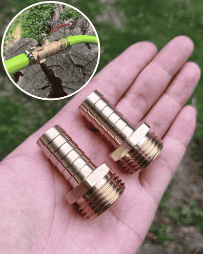 1/2" Barb to GHT Male ( 2 Pack）