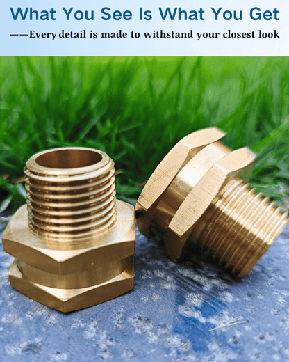 3/4" GHT Female to 1/2" NPT Male