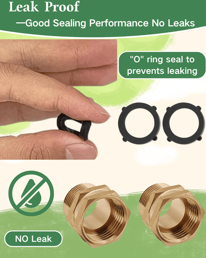 3/4" GHT Female to 3/4" NPT Male