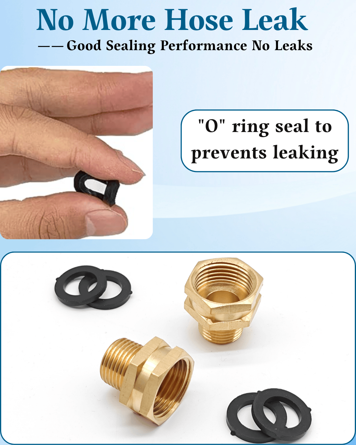 3/4" GHT Female to 1/2" NPT Male