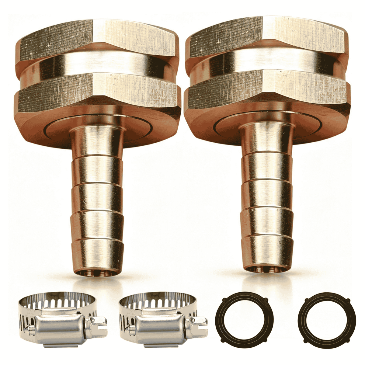 3/8" Barb to GHT Female (2 Pack）