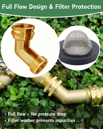 45 degree hose elbow