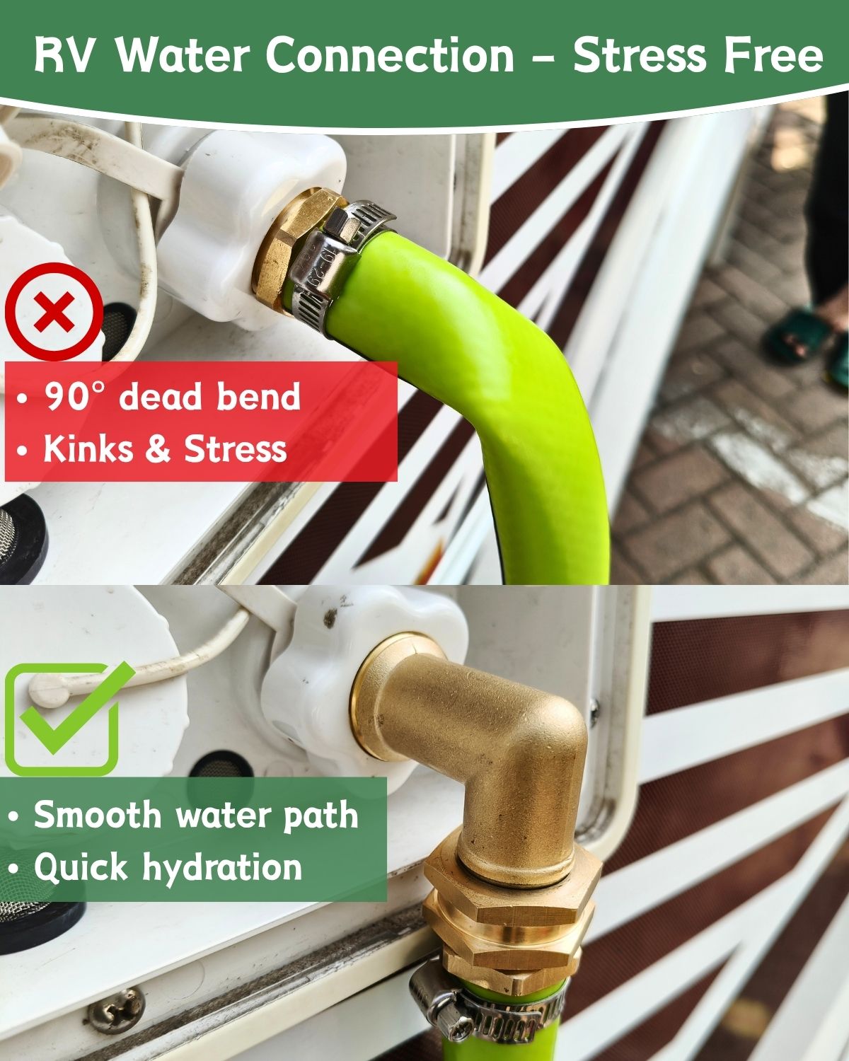 garden hose 90 degree elbow