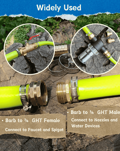 Garden Hose end Repair Kit-5/8" Barb