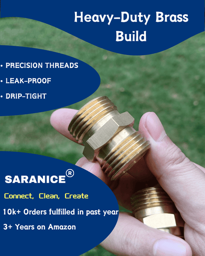 Male to Male Garden Hose Adapter